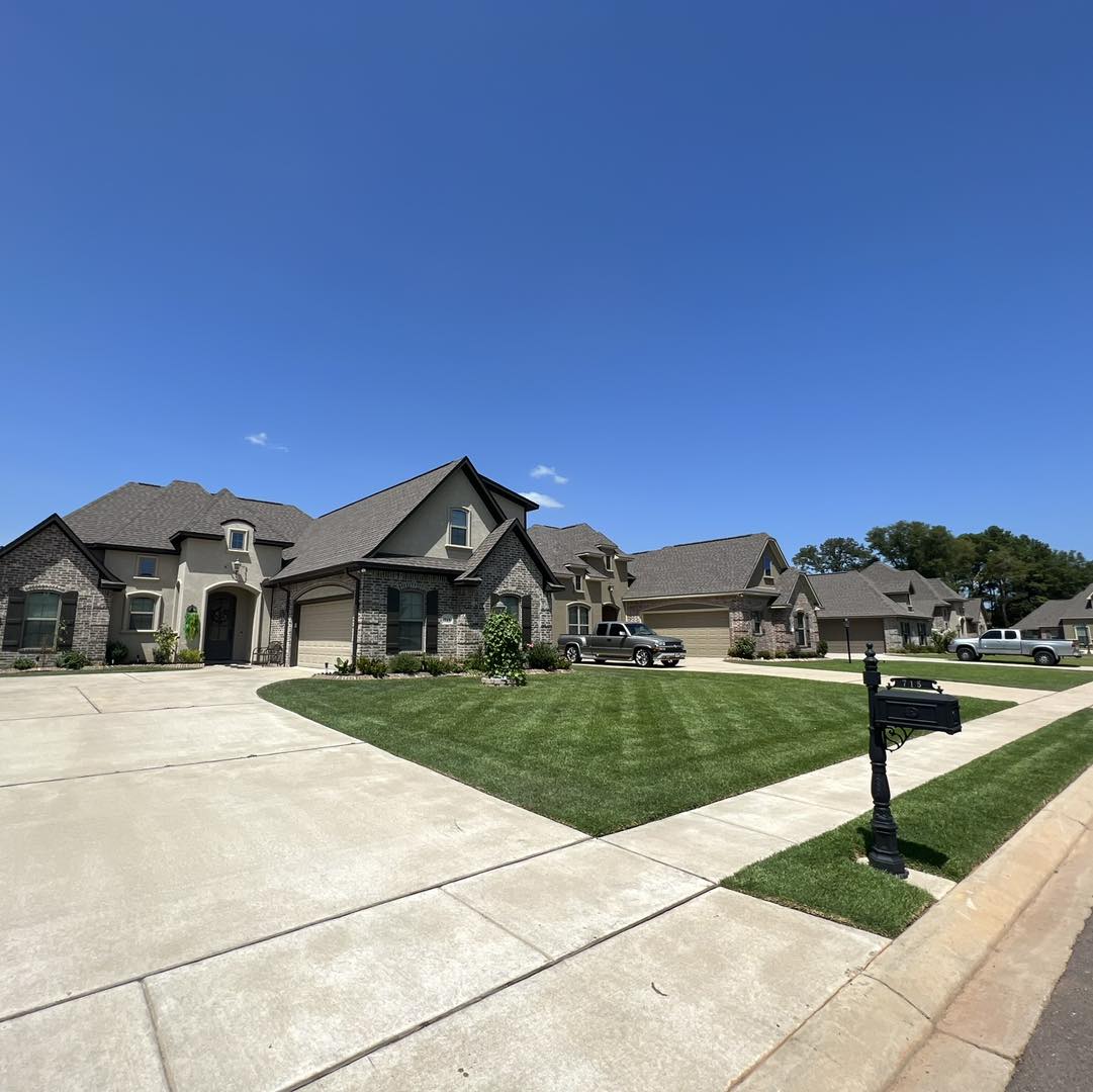 Perfect mow lawn lines